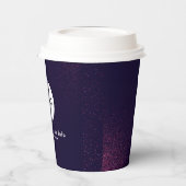 Beruflicher Papiercup für Unternehmen Pappbecher (Links)