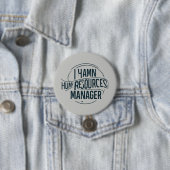 Beruflicher Personalmanager Button (Beispiel)