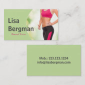 Beruflicher persönlicher visitenkarte (Vorne/Hinten)