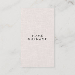 Beruflicher Plan-vertikale Geschäfts-Leinenkarte Visitenkarte