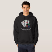 Beruflicher Poker Player Dream Aces Hoodie (Vorne ganz)