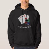 Beruflicher Poker Player Dream Aces Hoodie (Vorderseite)