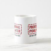 Beruflicher Pool-Spieler Kaffeetasse (Mittel)
