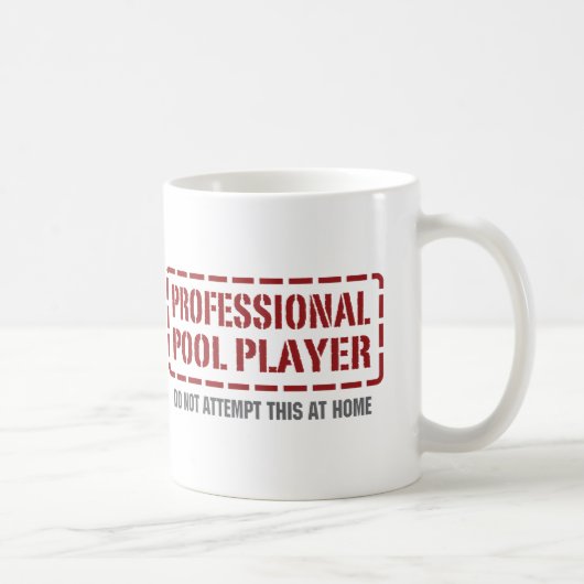 Beruflicher Pool-Spieler Kaffeetasse (Rechts)