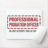 Beruflicher Probe-Offizier Mousepad (Mit Mouse)