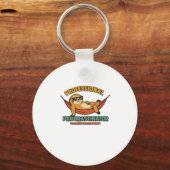 Beruflicher Procrastinator Sloth Retro T - Shirt C Schlüsselanhänger (Vorderseite)