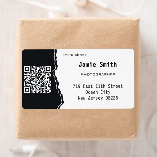 Beruflicher QR-Code Benutzerdefinierte Foto-Rückse (Insitu)