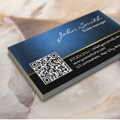 Beruflicher QR Code Business Card Visitenkarte