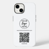 Beruflicher QR-Code Case-Mate iPhone Hülle (Rückseite)