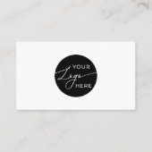 Beruflicher QR-Code des modernen Unternehmens Visitenkarte (Vorderseite)