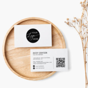 Beruflicher QR-Code des modernen Unternehmens Visitenkarte