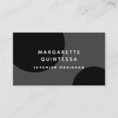 Beruflicher QR-Code einfach Visitenkarte (Vorderseite)