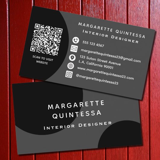 Beruflicher QR-Code einfach Visitenkarte