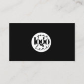 Beruflicher QR-Code-Firmenlogo Visitenkarte (Vorderseite)