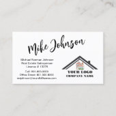 Beruflicher QR-Code für aktuelles Real Anwesen Visitenkarte (Vorderseite)