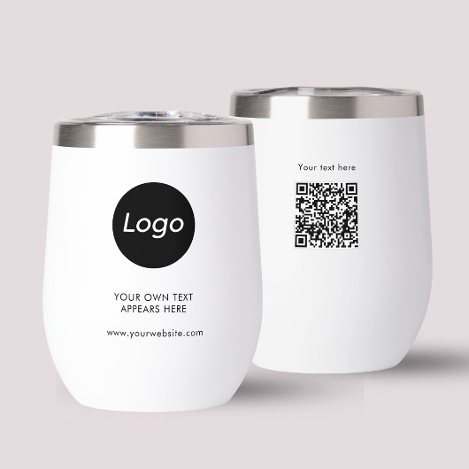 Beruflicher QR-Code für einfache Logos