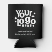 Beruflicher QR-Code für Firmenlogos Dosenkühler (Vorderseite)