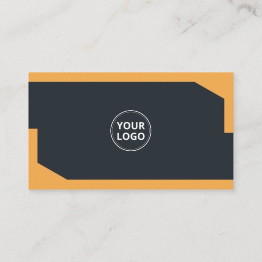 Beruflicher QR-Code für Gold Corporate Visitenkarte (Rückseite)