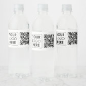 Beruflicher QR-Code für kundenspezifisches Firmenl Wasserflaschenetikett (Flaschen)