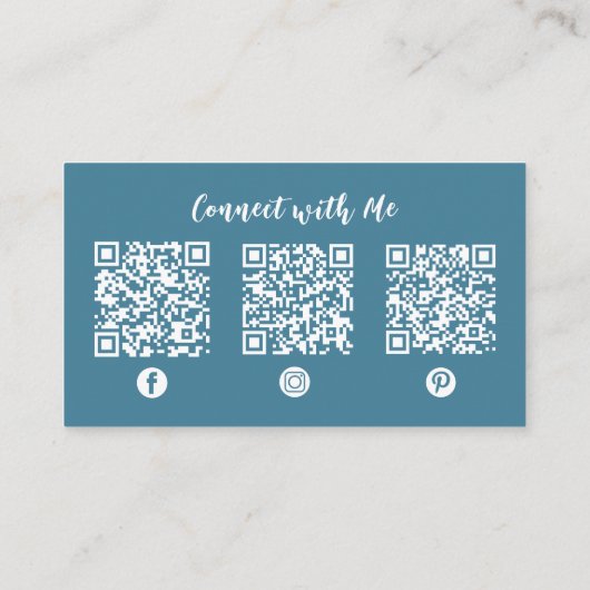 Beruflicher Qr-Code für moderne Technik Visitenkarte (Rückseite)