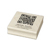 Beruflicher QR-Code für personalisierte Unternehme Gummistempel (Stempel)