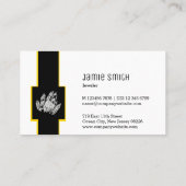 Beruflicher QR Code Jeweler Visitenkarte (Rückseite)