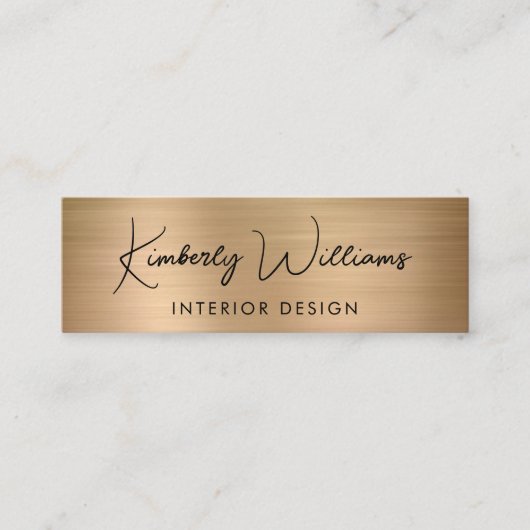 Beruflicher QR-Code Mini Visitenkarte (Vorderseite)