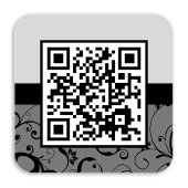 beruflicher QR-Code Quadratische Visitenkarte