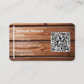 Beruflicher QR-Code Visitenkarte (Vorderseite)