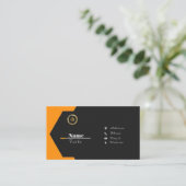 Beruflicher QR-Code Visitenkarte (Stehend Vorderseite)