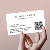 Beruflicher QR-Code Visitenkarte