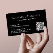 Beruflicher QR-Code Visitenkarte