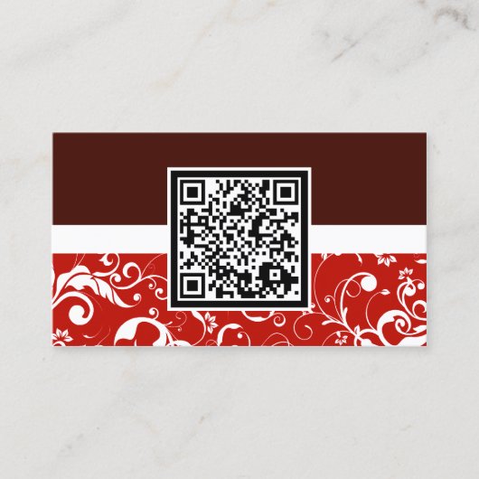 beruflicher QR-Code Visitenkarte (Vorderseite)