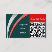 Beruflicher QR-Code Visitenkarte (Rückseite)