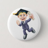 Beruflicher Qualifikationsmann Button (Vorderseite)