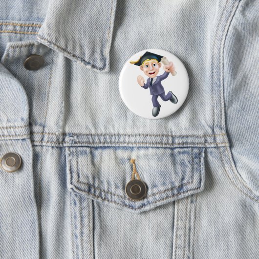 Beruflicher Qualifikationsmann Button (Beispiel)