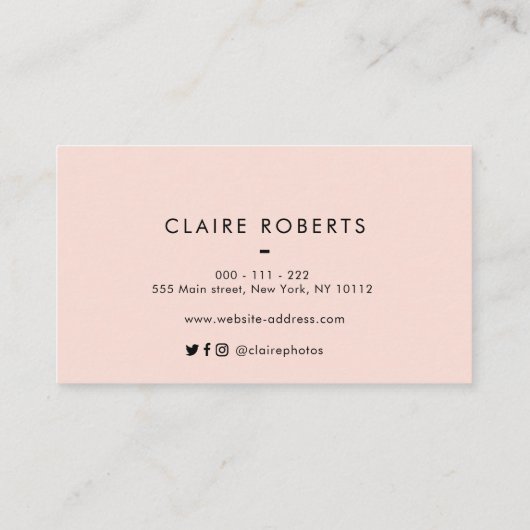 beruflicher Rabatt Visitenkarte (Rückseite)