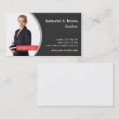 Beruflicher Realtor-links Foto-Geschäfts-Karten Visitenkarte (Vorne/Hinten)