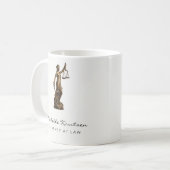 Beruflicher Rechtsanwalt Luxus Kaffeetasse (Vorderseite Links)