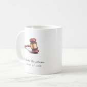 Beruflicher Rechtsanwalt Luxus Kaffeetasse (Vorderseite Links)