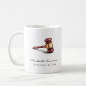Beruflicher Rechtsanwalt Luxus Kaffeetasse (Links)