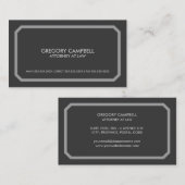 Beruflicher Rechtsanwalt Visitenkarte (Vorne/Hinten)