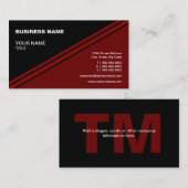 Beruflicher Rechtsanwalt Visitenkarte (Vorne/Hinten)