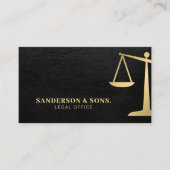Beruflicher Rechtsanwalt Visitenkarte (Vorderseite)