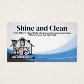 Beruflicher Reiniger mit Broom (Vorderseite)