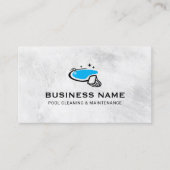 Beruflicher Reinigungsservice und Wartungsservice Visitenkarte (Vorderseite)