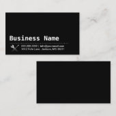 Beruflicher Reparatur-Heimwerker-schlichtes Visitenkarte (Vorne/Hinten)