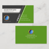 Beruflicher Retro Classic Sales Engineer Visitenkarte (Vorne/Hinten)