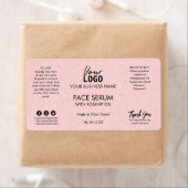 Beruflicher rosa Tropfen Flasche mit Ölserum (Insitu)