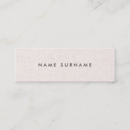 Beruflicher sauberer mini visitenkarte